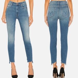 MOTHER Denim / The Stunner Two Step Ankle Fray Jeans / Skinny Denim